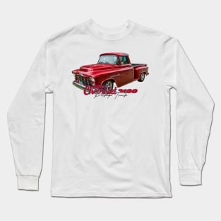 1955 Chevrolet 3100 Pickup Truck Long Sleeve T-Shirt